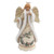 Whispers of Winter - Js Hwc Fig Wdlnd Angel With Do - Jim Shore Heartwood Creek