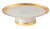 Camilla Gold Glass - Band Footed Plate - Costa Nova Dinnerware