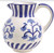 Mud Pie Gifts - Blue Floral Pitcher - Mud Pie Gifts