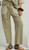 French Terry Contrast Wide Leg Pant 26.5"