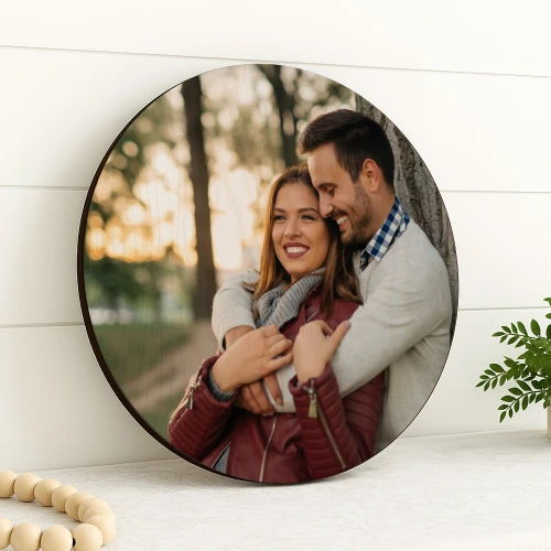 picture printed on real birch wood