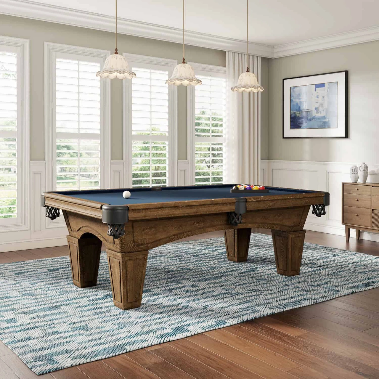 Bearski Slate Pool Table by Nixon Billiards | 3-Piece Slate | Sawyer Twain