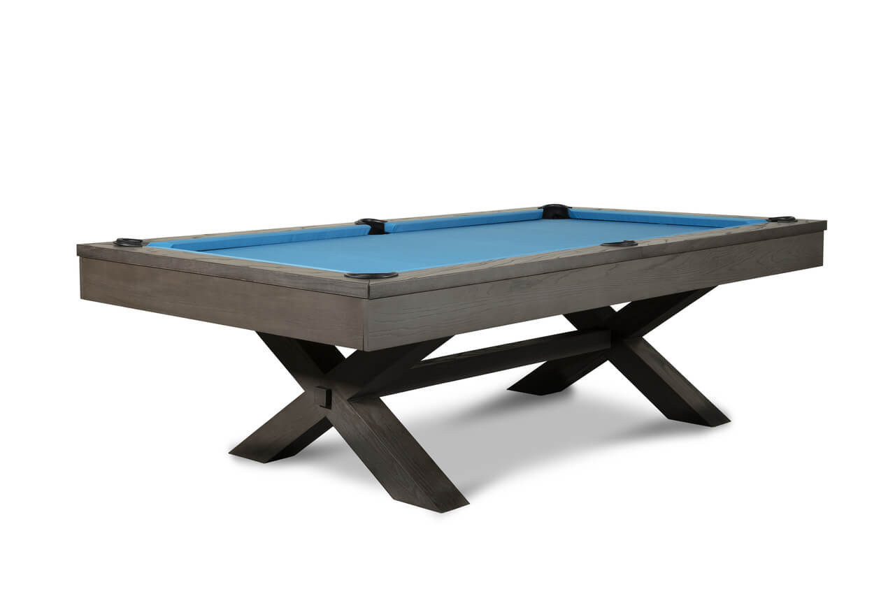 Crissycross 8' Slate Pool Table | Nixon Billiards | Sawyer Twain