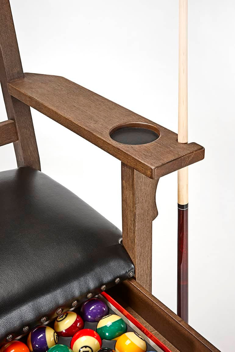 Brunswick Billiards Player Chair | Available in 4 Finishes