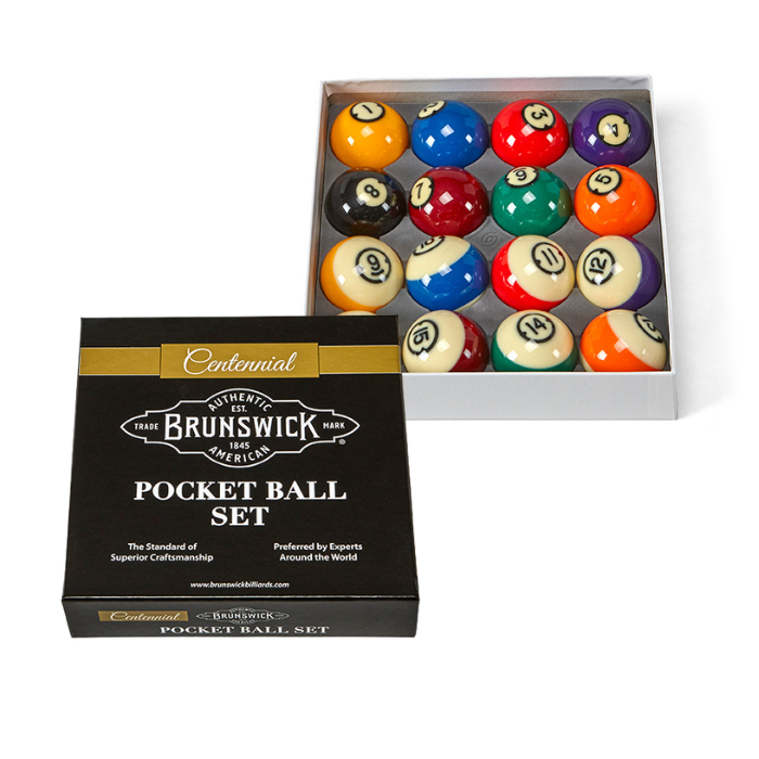 Brunswick Centennial Pocket Balls – Official WPBA Set | Sawyer Twain
