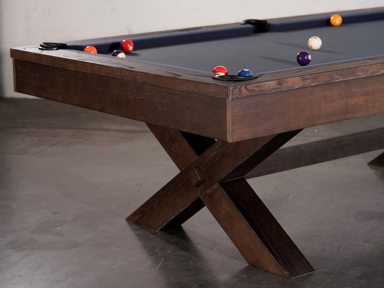 CrissyCross Slate Pool Table by Nixon Billiards | Sawyer Twain