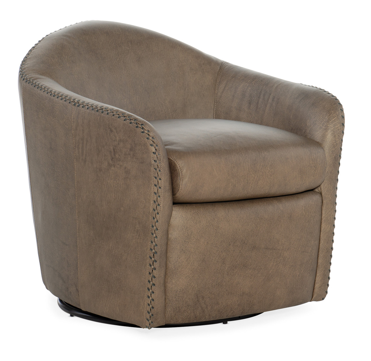 Hooker Furniture Roper Swivel Club Chair - Thumbnail 3