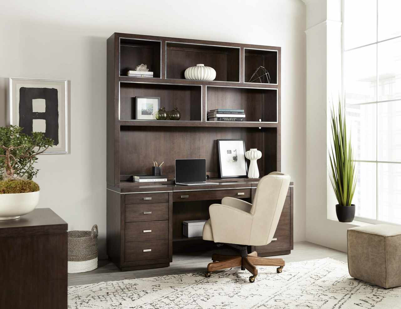 Hooker Furniture House Blend Computer Credenza - Thumbnail 4