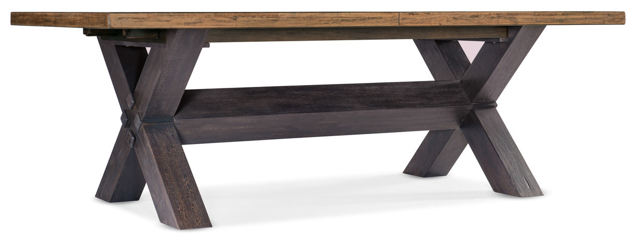Hooker Furniture Big Sky Trestle Dining Table - Thumbnail 3