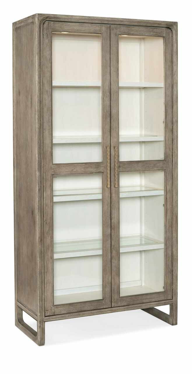Hooker Furniture Serenity Sanderling Display Cabinet - Sawyer Twain
