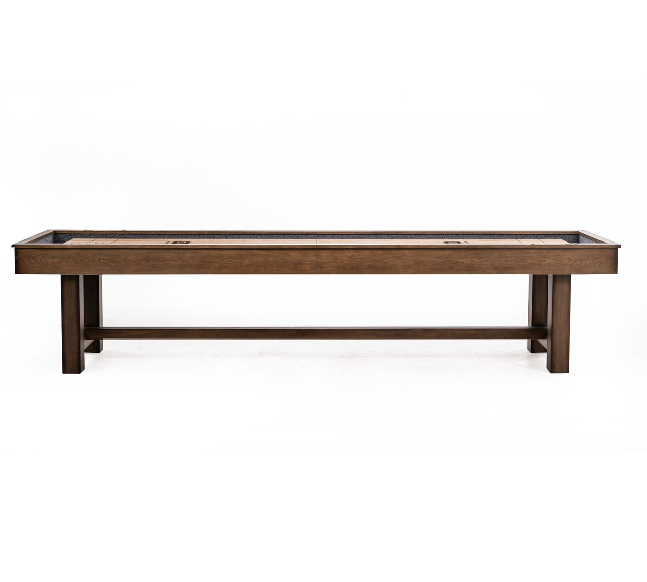 Hank 12' Shuffleboard Table – Americana Chocolate | Sawyer Twain