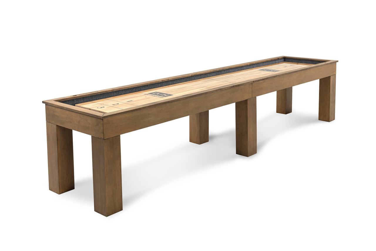 Doc & Holliday Paula Parsons Shuffleboard Table | Glazed Maple