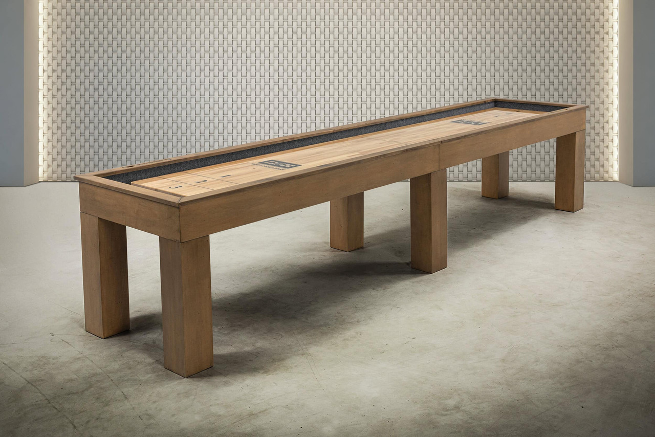 Doc & Holliday Paula Parsons Shuffleboard Table | Glazed Maple