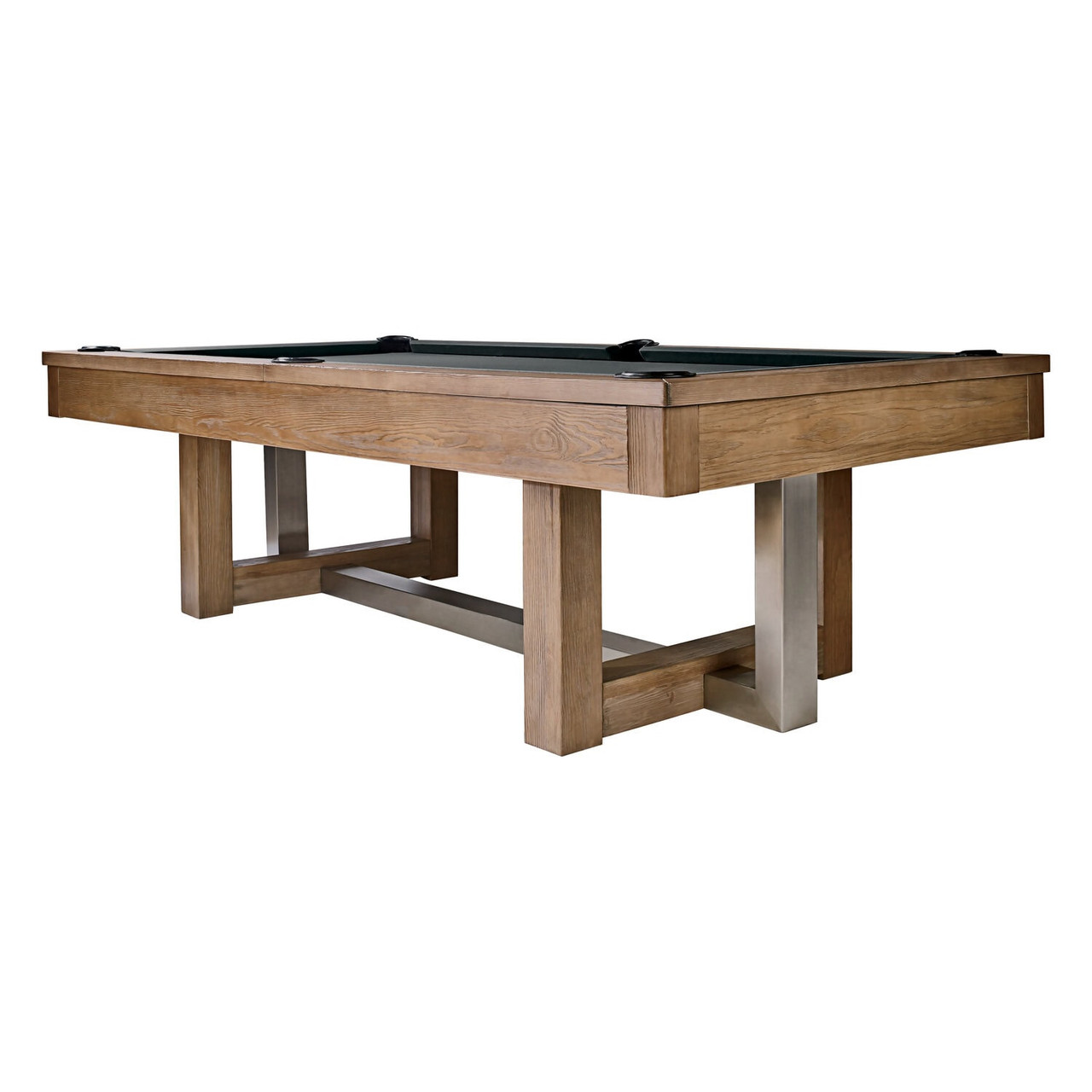 Abbey 8' Slate Pool Table in Antique Grey | Sawyer Twain