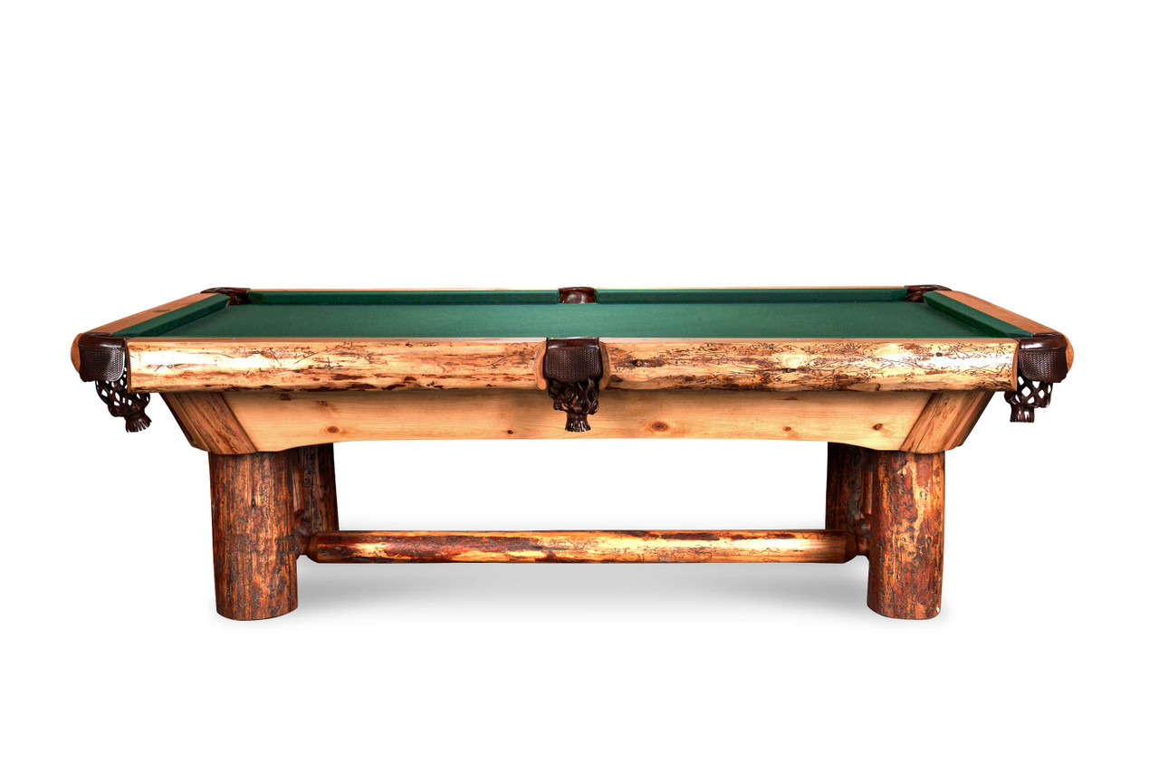 Doc & Holliday Woodslee Pool Table | Rustic Pool Table | Made in USA