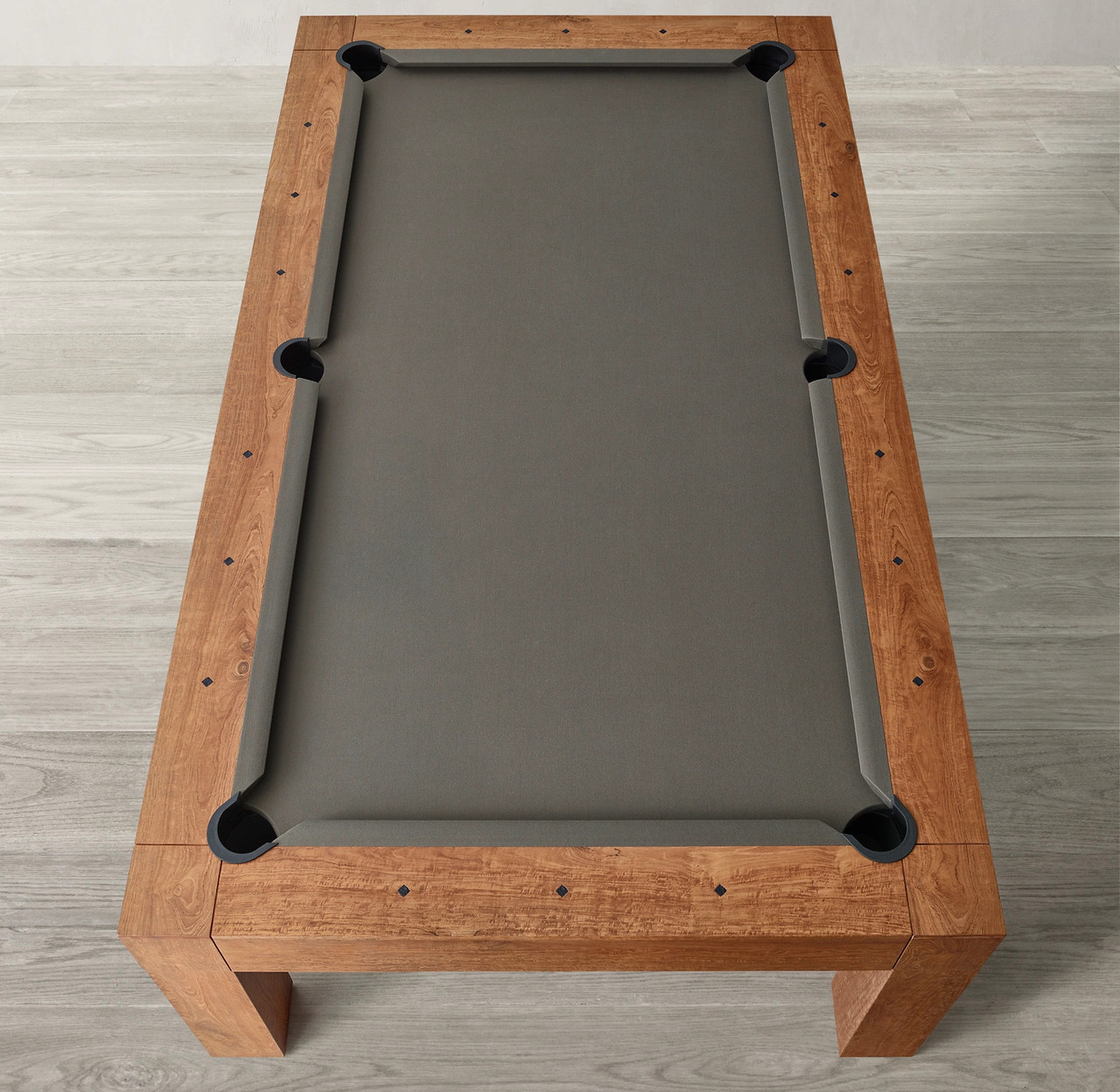 Brunswick Parsons Teak Pool Table | Luxury Slate Billiards