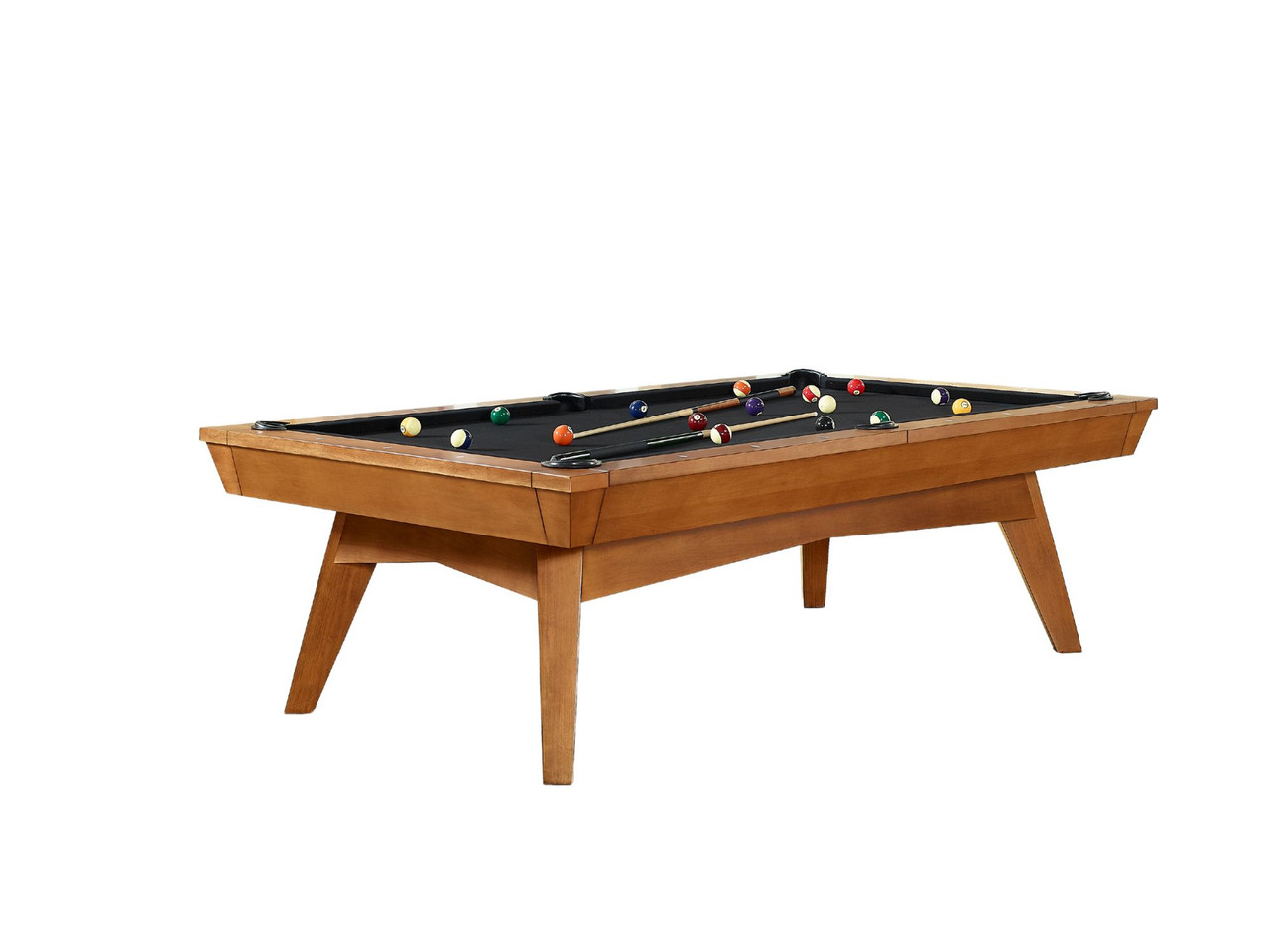 copenhagen tobacco pool table Copenhagen Slate Pool Table 8' – Modern Whiskey Finish