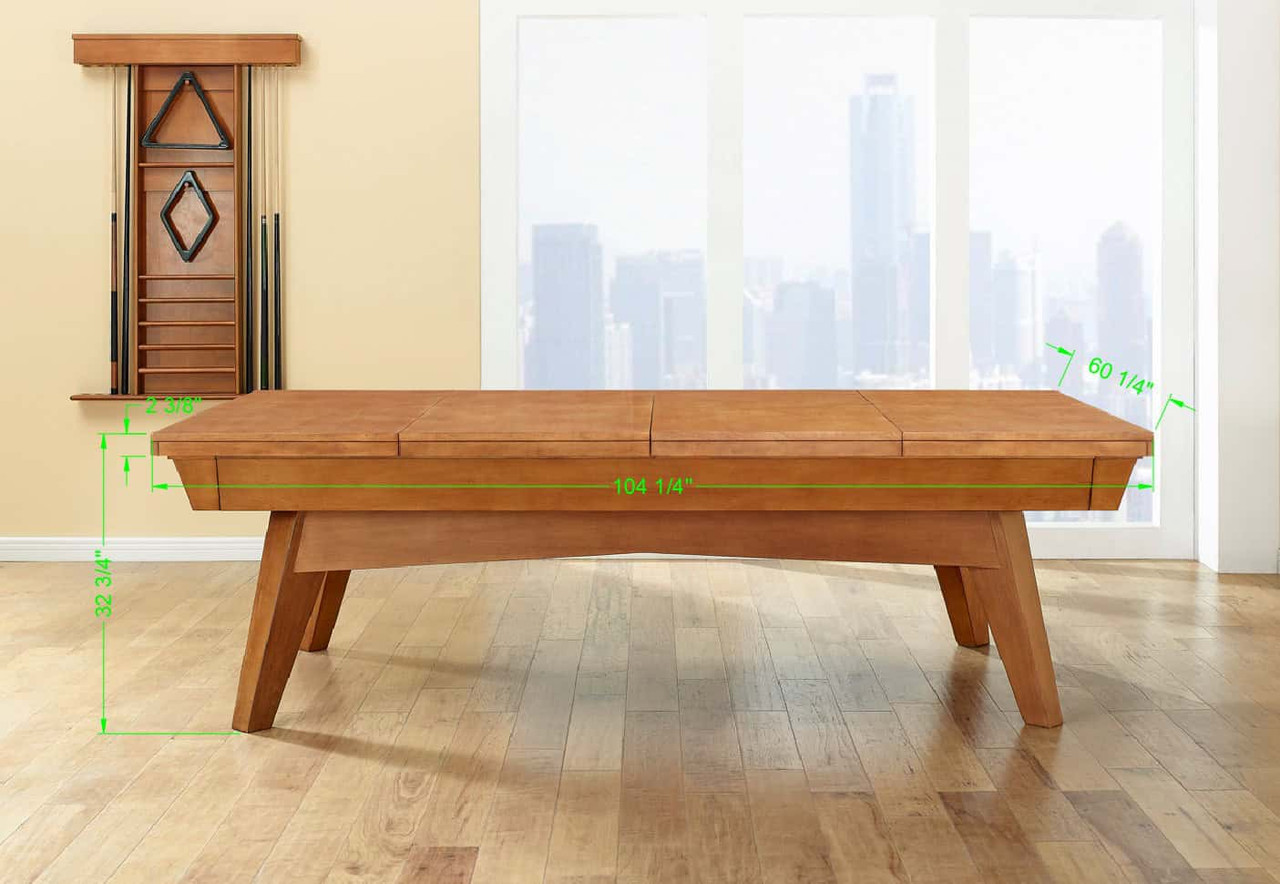 Copenhagen Slate Pool Table – Whiskey Finish