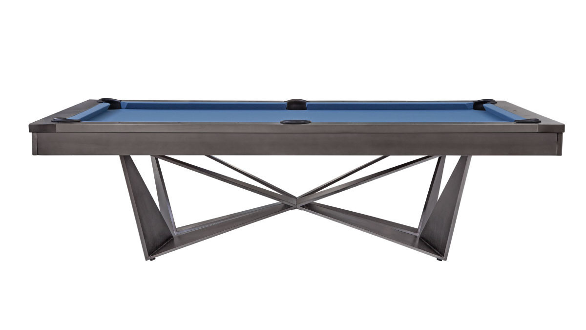 Essex Steel Slate Pool Table | Plank & Hide | Sawyer Twain