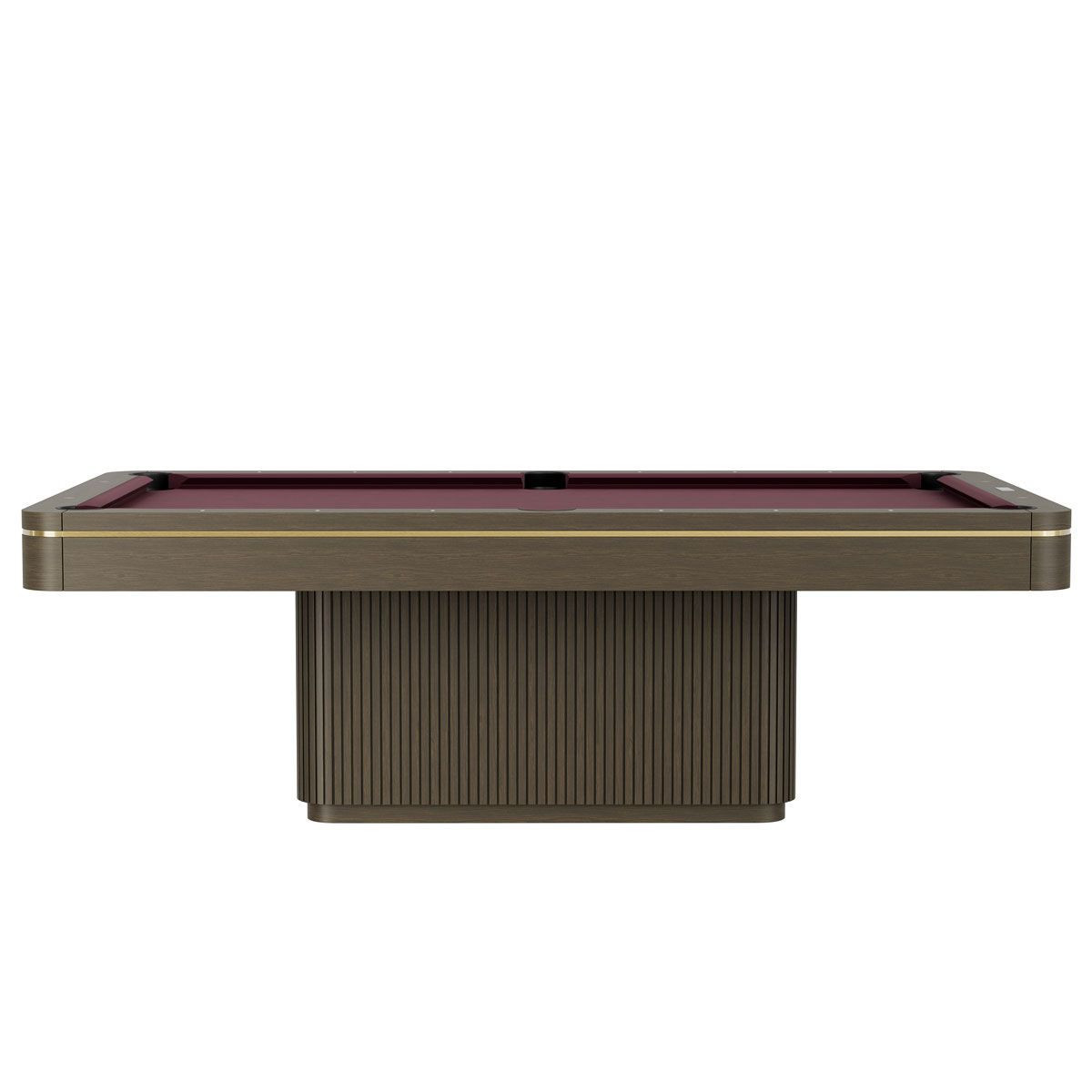 Dali Slate Pool Table | Brushed Greige Finish | Plank & Hide