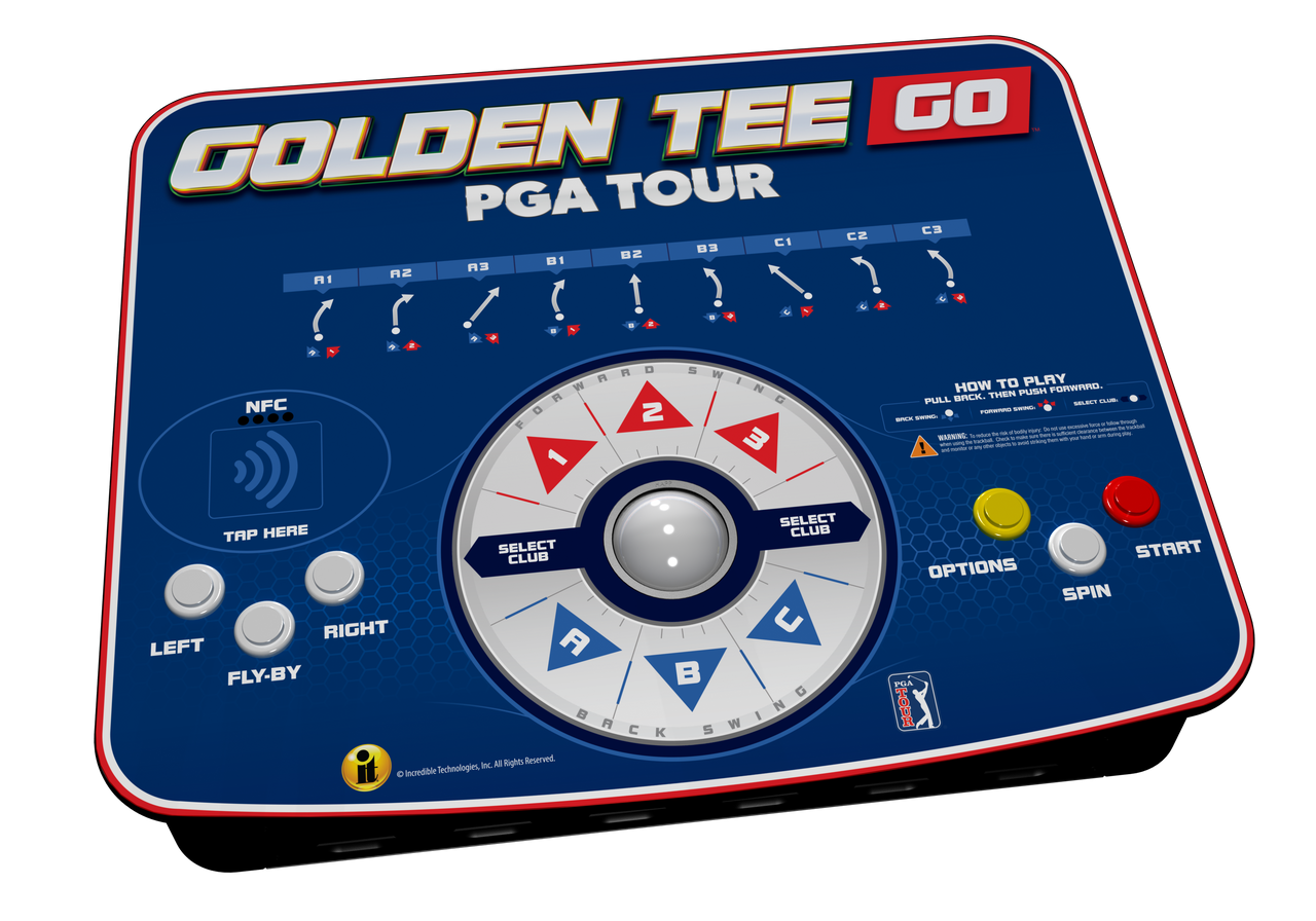 Golden Tee PGA TOUR GO Arcade Game | Portable Edition – Sawyer Twain