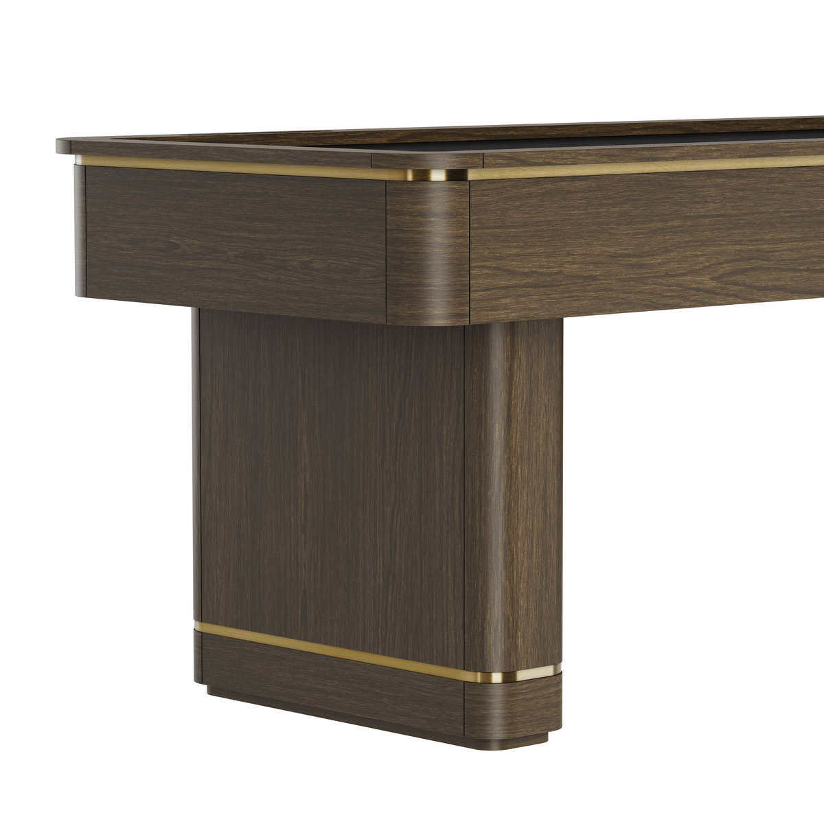Deco Shuffleboard Table in Brushed Greige | Plank & Hide | Sawyer