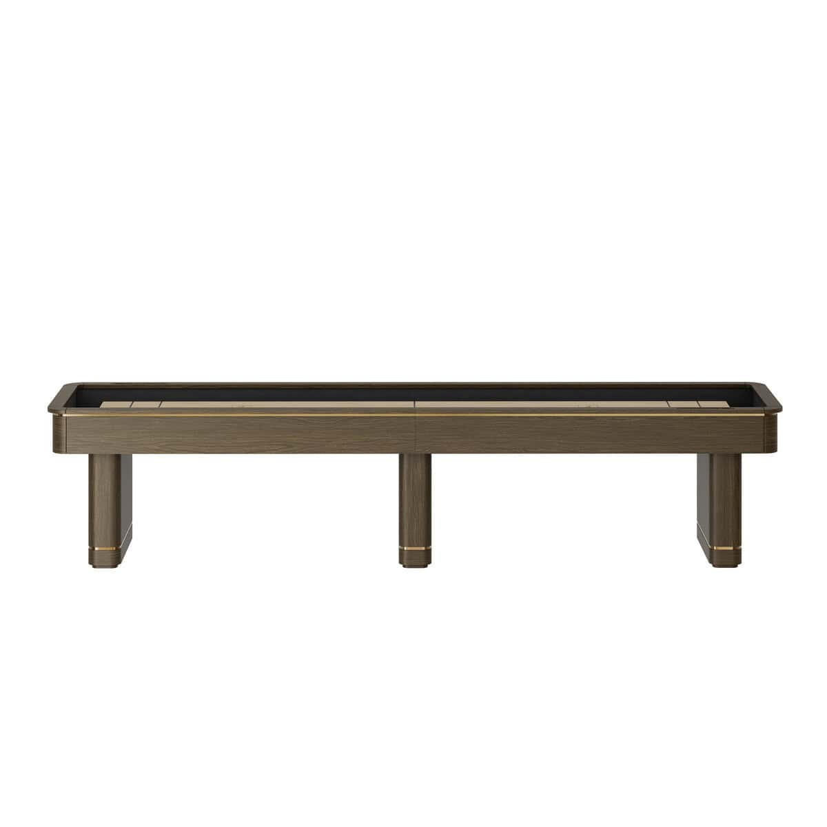 Deco Shuffleboard Table in Brushed Greige | Plank & Hide | Sawyer
