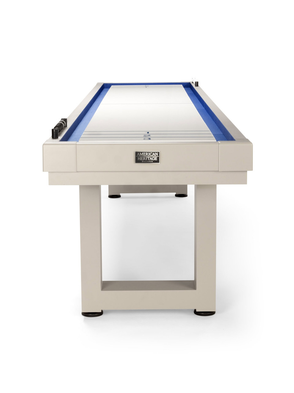Lanai Outdoor Shuffleboard Table – Oyster Grey | 9' & 12' | Sawyer