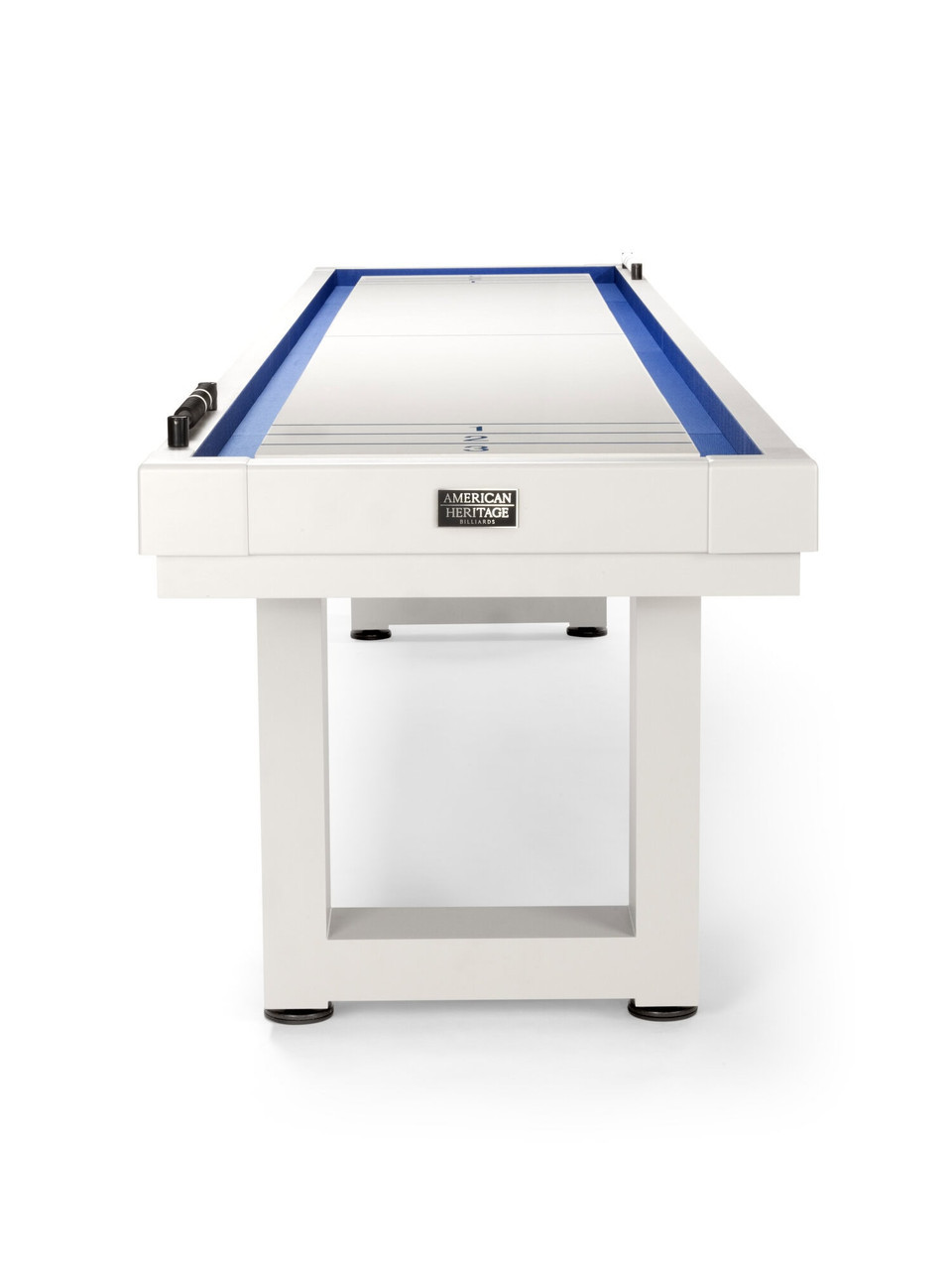 Lanai Outdoor Shuffleboard Table – Pearl White | 9' or 12