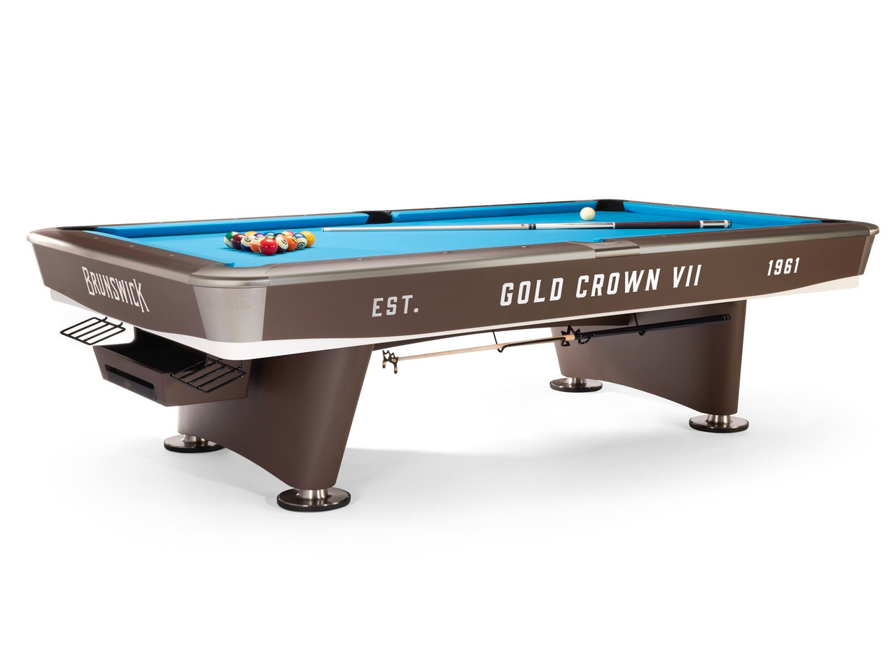 Gold Crown VII 9' Tournament Edition Pool Table - Sawyer Twain