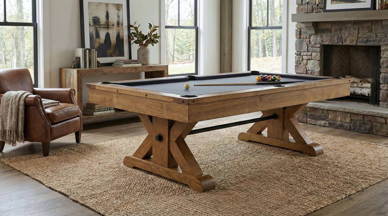 Otis 8FT Pool Table by Plank & Hide | Sawyer Twain