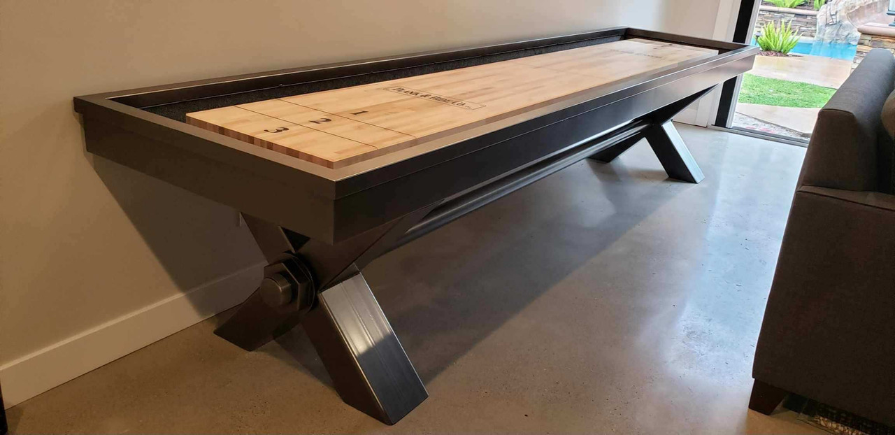 Maverick Shuffleboard Table | 9', 12', 14' | Shop At SawyerTwain