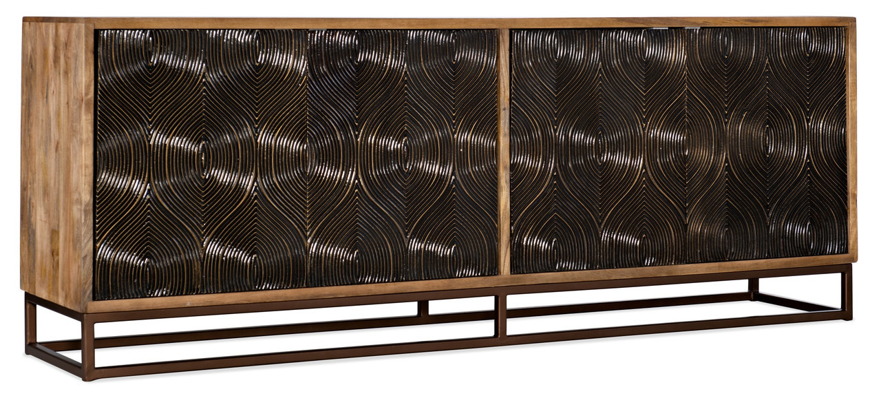 Hooker Furniture Swirl Door Entertainment Console - Thumbnail 3