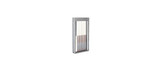 Sanibel Wall Cue Rack Rustic Dark Brown Finish (+$1300)
