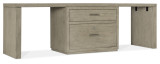 Hooker Furniture Linville Falls 96" Desk with Centered Lateral File