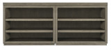 Hooker Furniture Linville Falls 72" Credenza with Two Open Desk Cabinets
