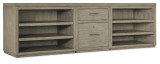 Hooker Furniture Linville Falls 96" Credenza with File and Two Open Desk Cabinets Credenza Hooker Furniture Linville Falls 96" Credenza with File and Two Open Desk Cabinets Credenza