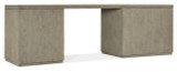 Hooker Furniture Linville Falls 96" Desk with Small File and Lateral File