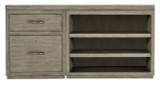 Hooker Furniture Linville Falls 60" Credenza with File and Open Desk Cabinet