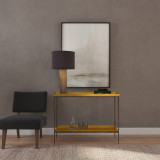 Hooker Furniture Commerce & Market Tray Top Metal Console