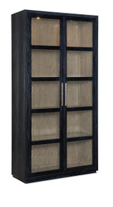 Hooker Furniture Linville Falls Shou Sugi Ban Curio Cabinet