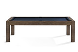 Brunswick Billiards Brunswick Soho Slate Pool Table, wooden table with slate surface and black edges.