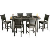 Burlington Game Table Set | Peppercorn