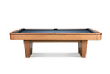 Doc & Holliday Preakness Pool Table in Maple, sleek wooden pool table with green felt playing surface, modern design for game rooms and entertainment spaces.