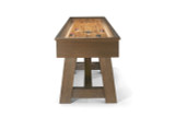 Brunswick Botanic Shuffleboard Table | Rustic Dark Brown & Charcoal