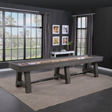 Playcraft Yukon Pro-Series Shuffleboard Table | Weathered Fieldstone