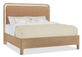 Hooker Furniture Banyon Bay King Panel Bed with Toast Headboard