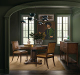 Hooker Furniture Archives Leather Arm Chair-2 per ctn/price ea