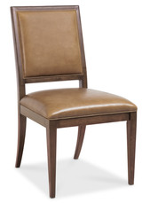 Hooker Furniture Archives Leather Side Chair-2 per ctn/price ea