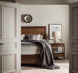 Hooker Furniture Archives Two-Drawer Nightstand with Open Storage